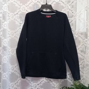 Nike Men's Black Crewneck Pocket Long Sleeve Sweater Size M